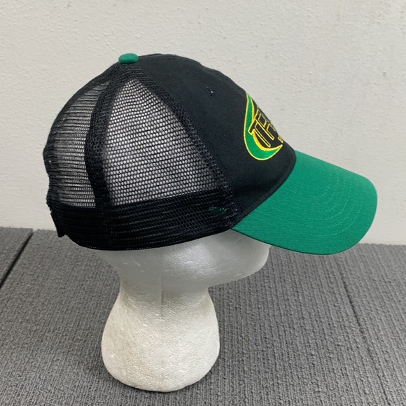 Troxel Equipment Company Trucker Hat Mens Adjustable Black Green Mesh Back Cap - Picture 8 of 12